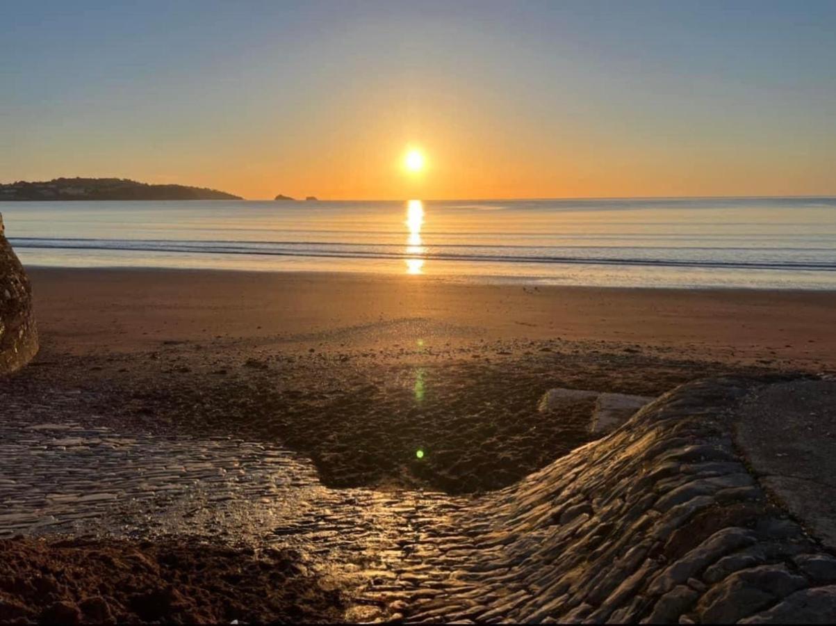 Pink House ,Opposite Beach ,Sleeps 6 , 2 Bedroom Ground Floor Self Contained Garden Flat , Private Entrance , Kitchen , Guaranteed Parking ,Wifi , Movies ,Bathroom ,Fridge , Microwave ,Bedroom 1, Double Bed & 2 Single Beds ,Bedroom 2 , Double Bed Paignton Luaran gambar